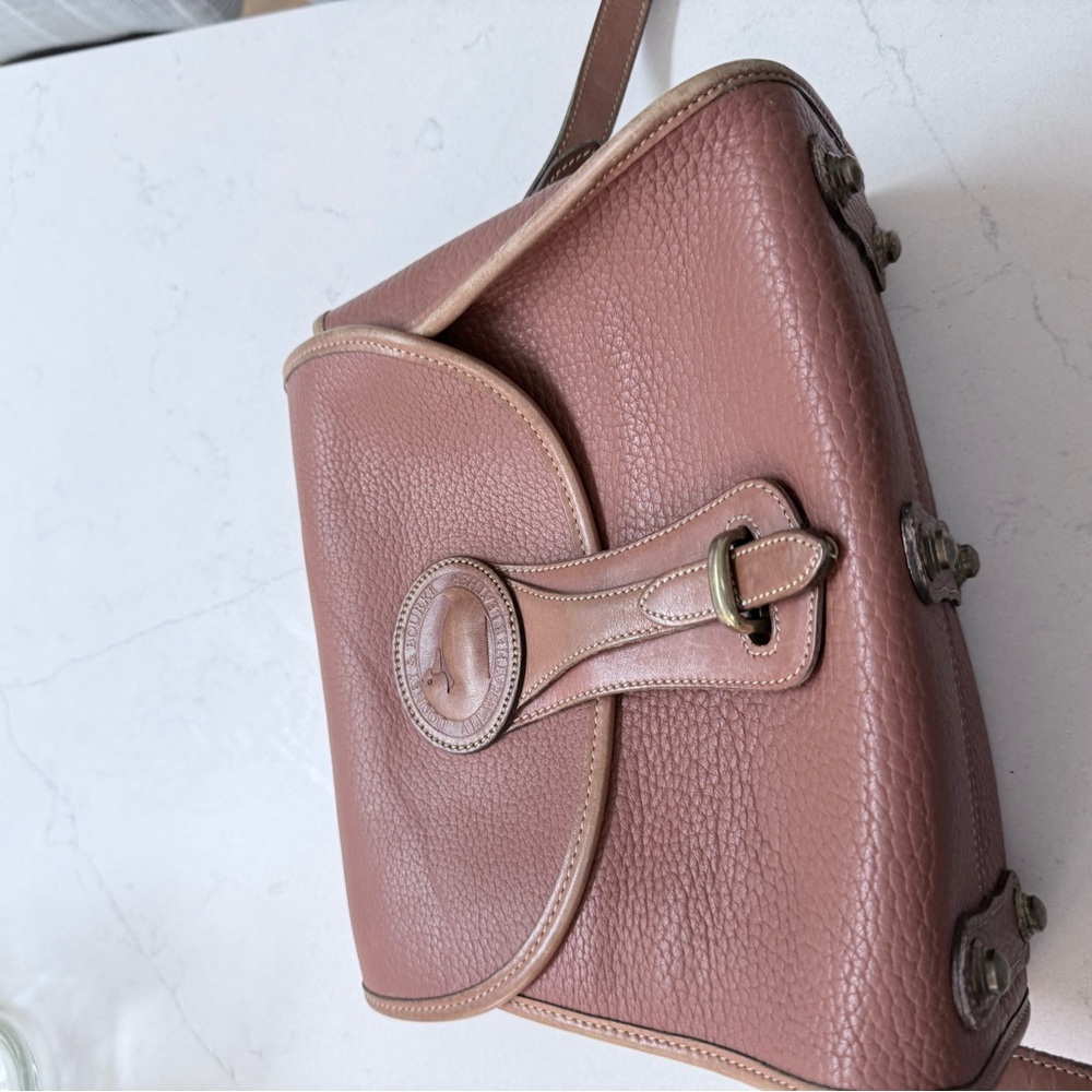 Dooney & Bourke Tan Leather Shoulder Bag